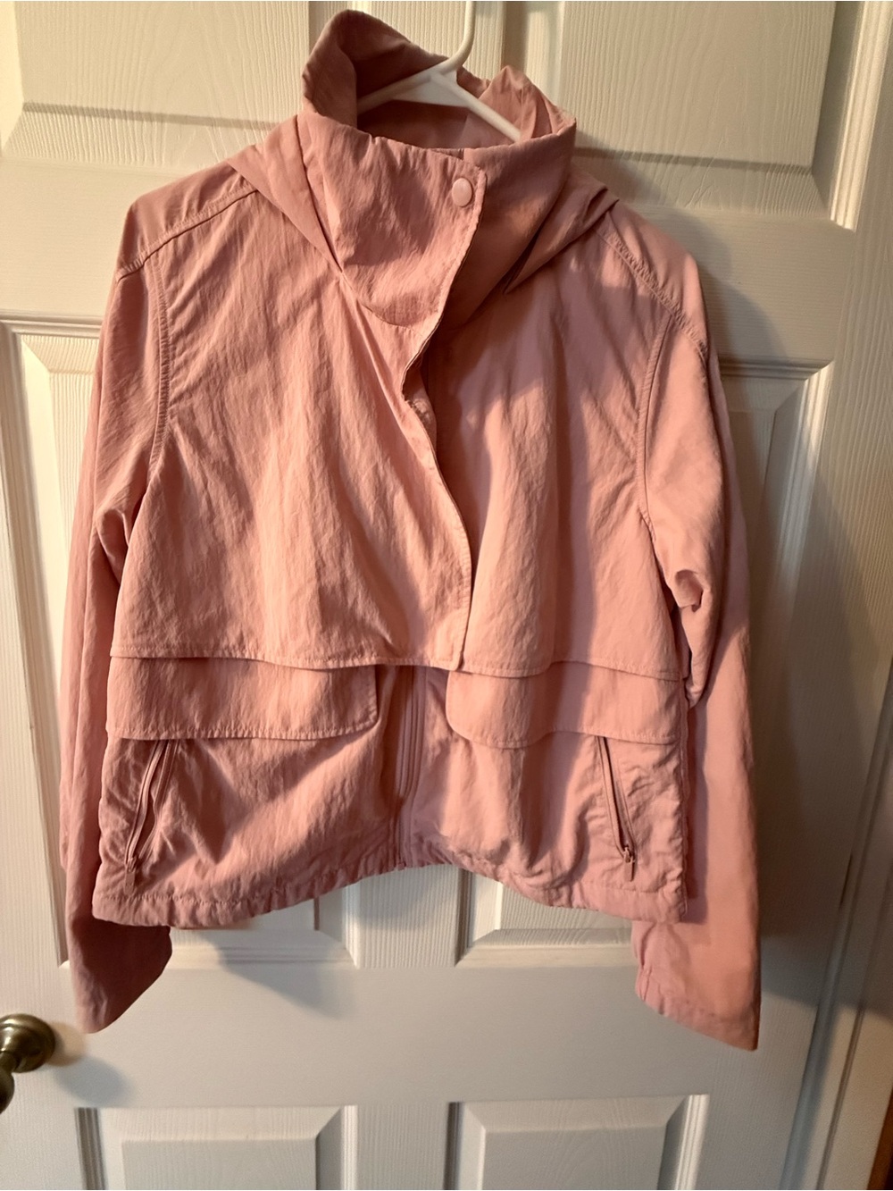 lululemon always effortless jacket in porcelain pink - Picture 2 of 11